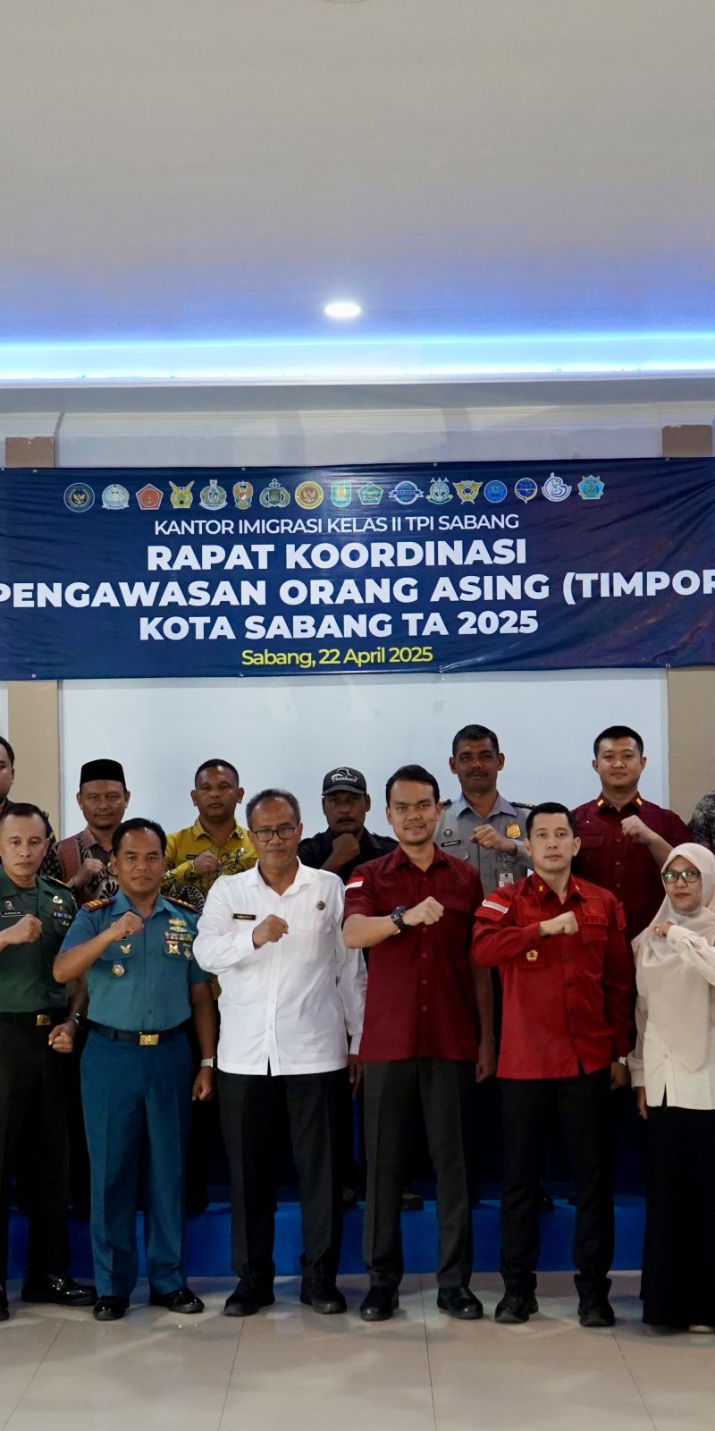 Imigrasi Sabang perkuat pengawasan WNA lewat rakor tim PORA