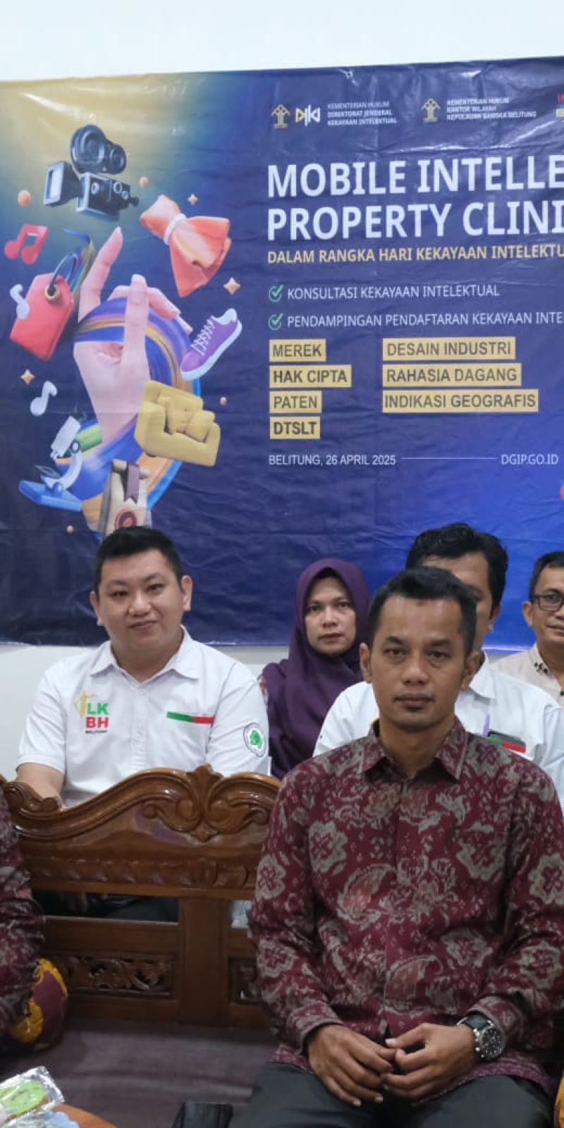 Kantor Wilayah Kementerian Hukum ikut serta meriahkan Hari Kekayaan Intelektual Sedunia