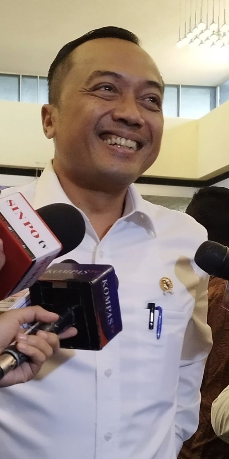 Mensesneg: Presiden bisa jadi tidak berkenan Hasan Nasbi mundur