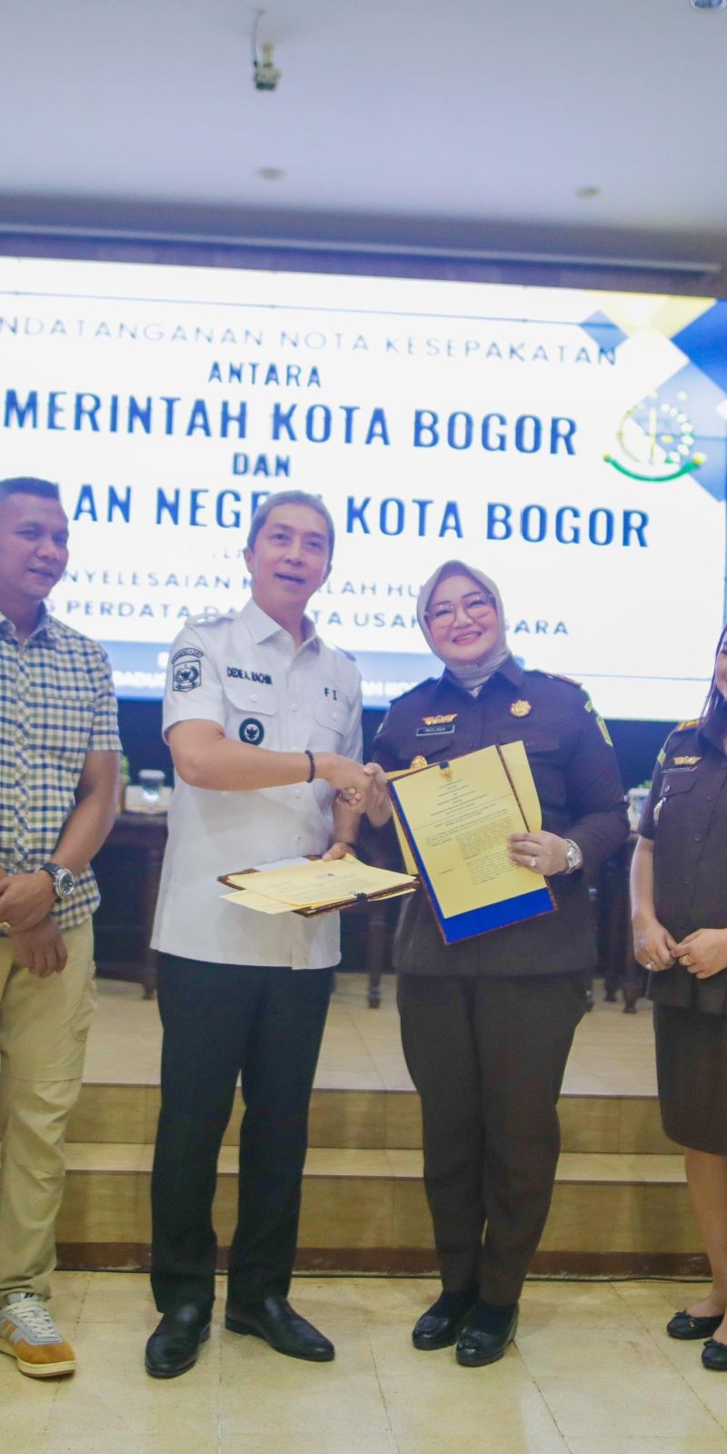Pemkot dan Kejari Bogor kolaborasi dalam penyelesaian hukum perdata