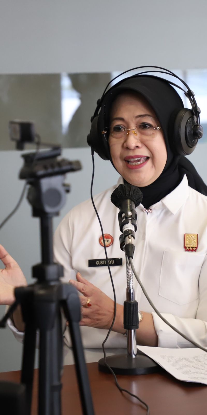 BPSDM Hukum Mengudara di RRI, Gusti Ayu Gaungkan Marwah Pancasila