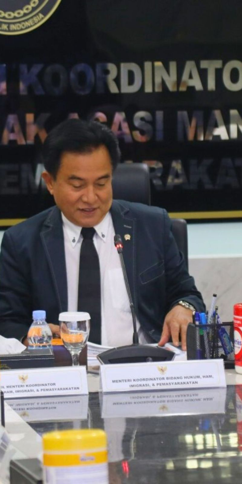 Yusril: Koordinasi hindari tumpang tindih kewenangan penanganan HAM