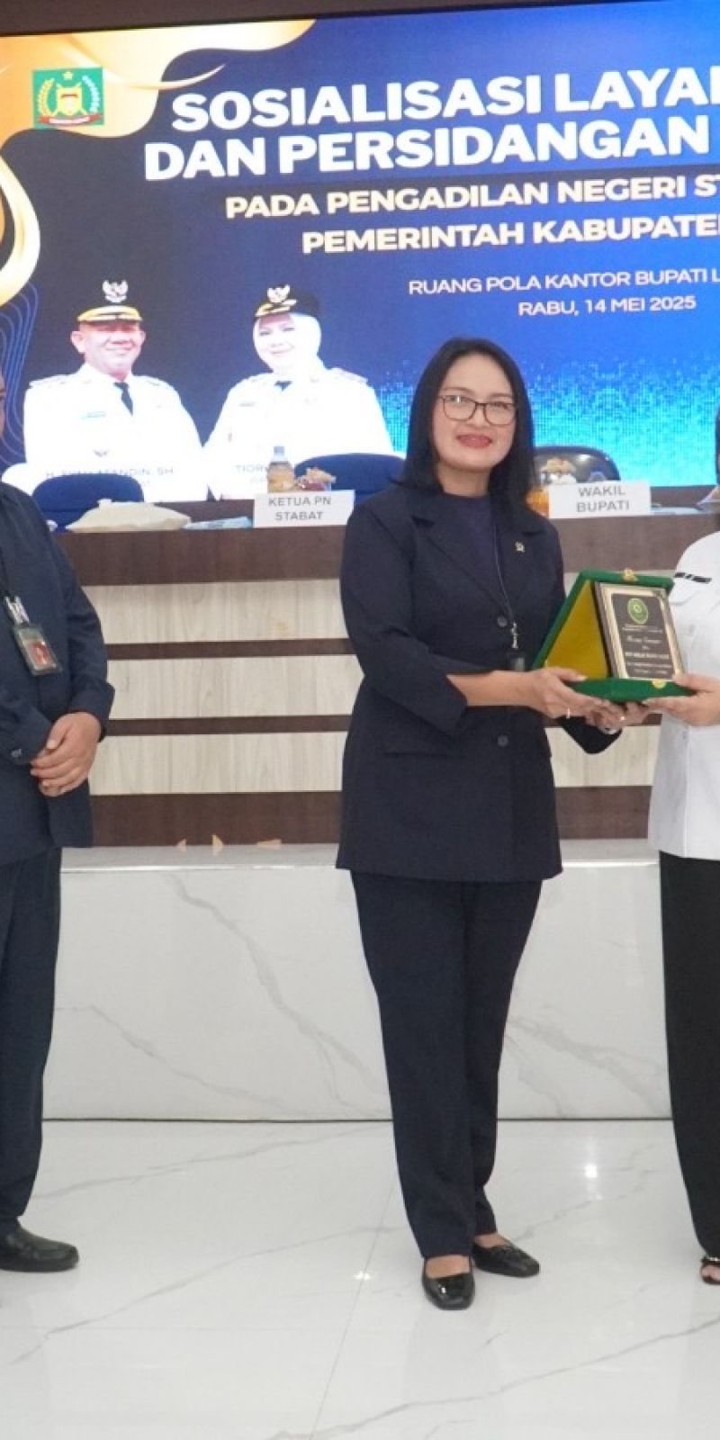 Wakil Bupati hadiri sosialisasi layanan hukum dan persidangan elektronik