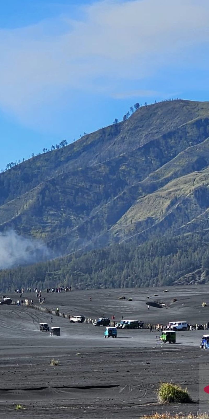 Kawasan Bromo Tengger Semeru dalam kondisi normal