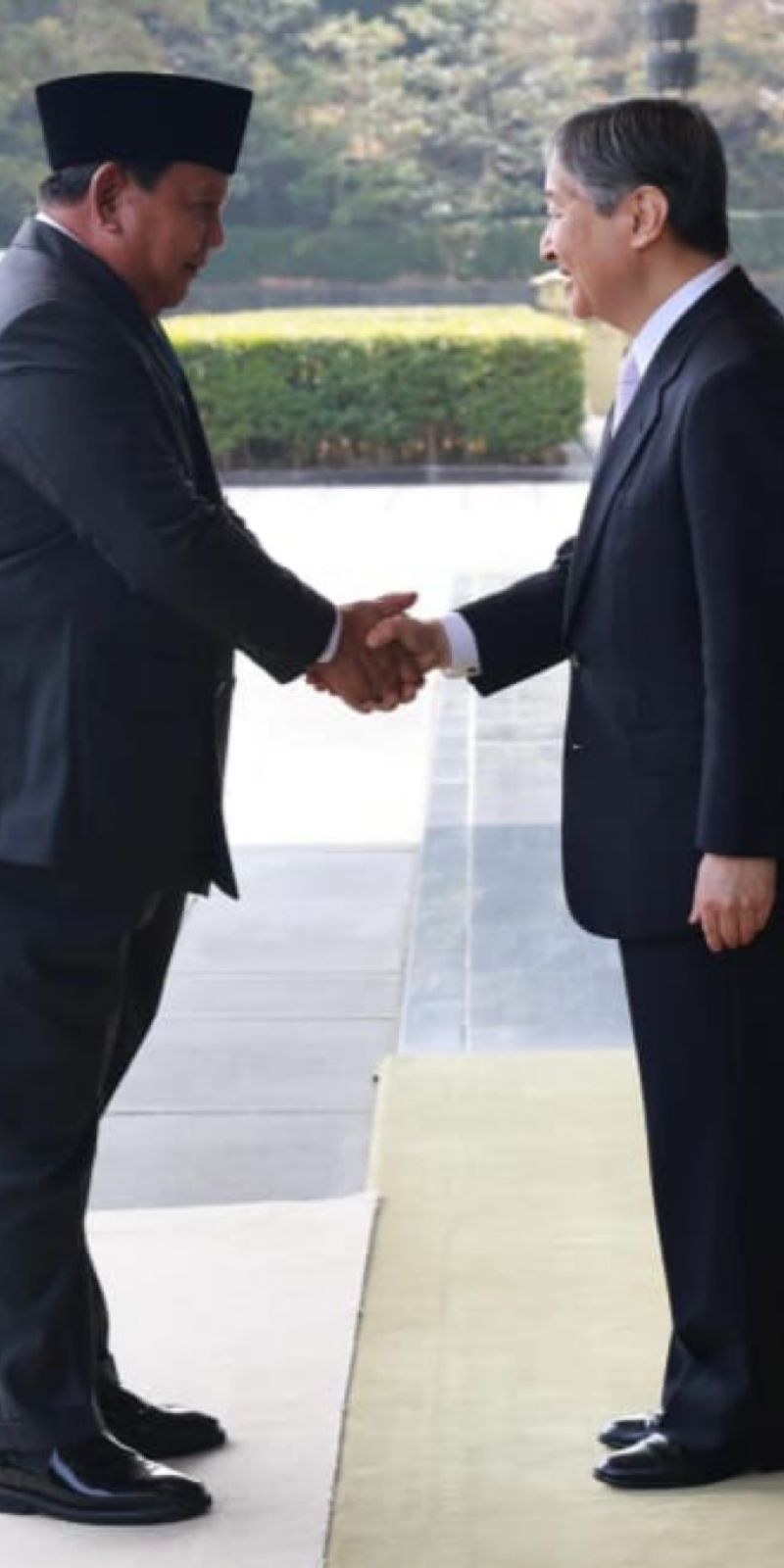 Warm Meeting Between President Prabowo and Emperor Naruhito in Tokyo