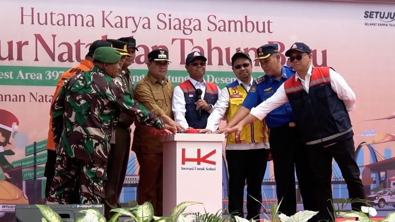 Hutama Karya buka fungsional Tol Palembang-Betung seksi 2 saat Nataru