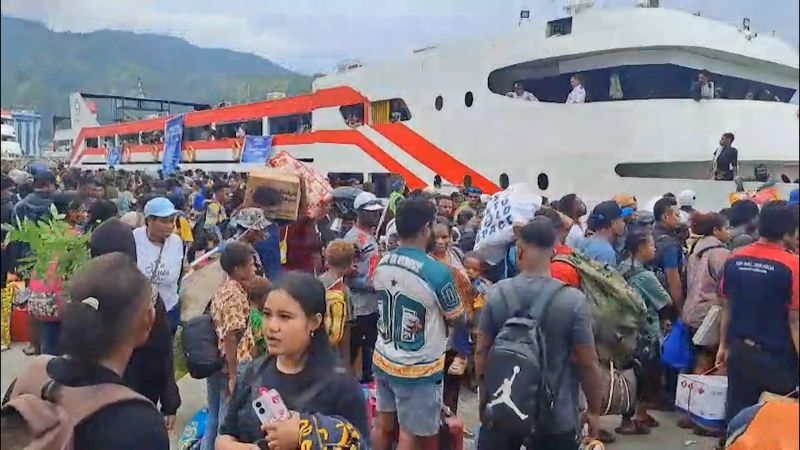 Libur Nataru tiba, 7 ribu peserta mudik gratis dilepas Wagub Papua