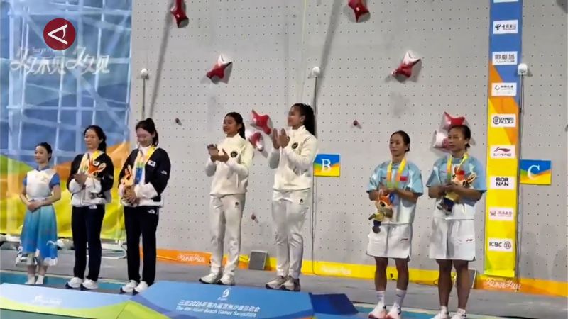 Emas bersejarah! Speed relay putri RI pecahkan rekor dunia