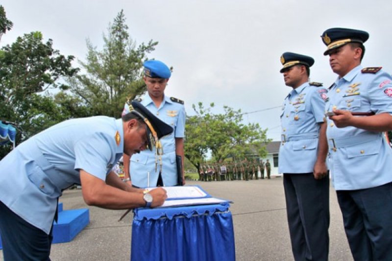 Pelantikan Danlanud Tabing Padang