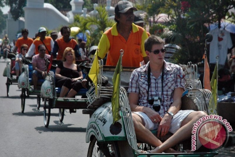 Kunjungan turis mancanegara ke Indonesia  naik 10 persen 