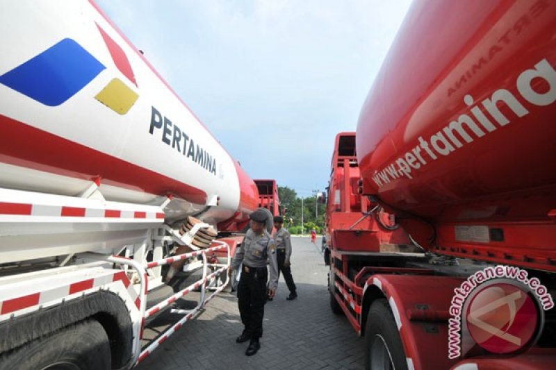 Pertamina press release event with media representatives
