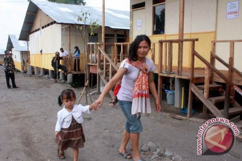 169 hunian tetap korban Merapi mulai dibangun - ANTARA News Yogyakarta ...