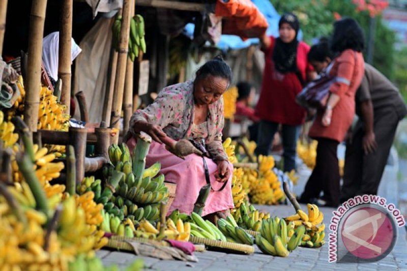 Penjual pisang pinggir jalan