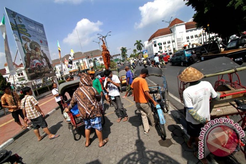 Daya tarik becak