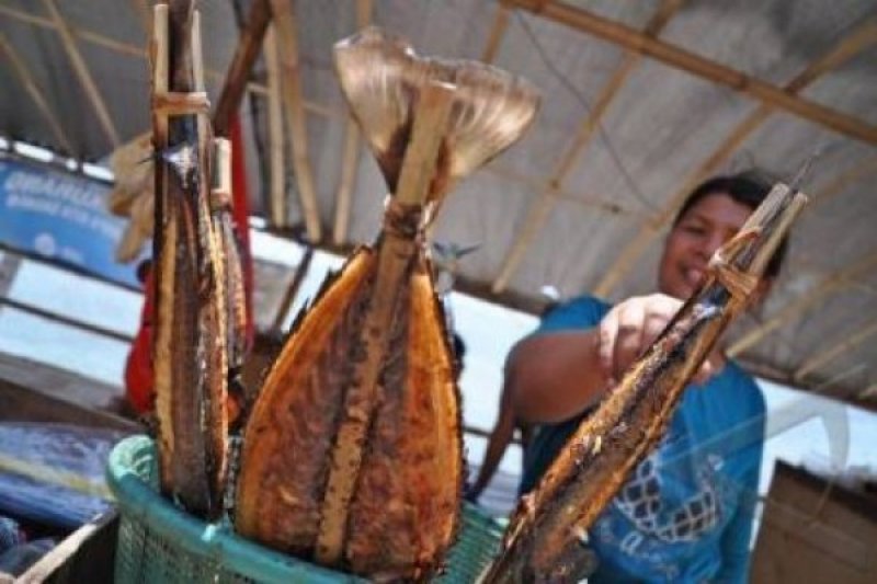 IKAN POGOT BAKAR