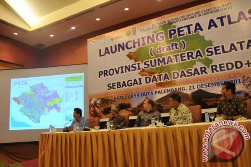 Peluncuran Peta Atlas Sumsel