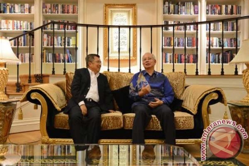 Pertemuan JK - Najib Razak