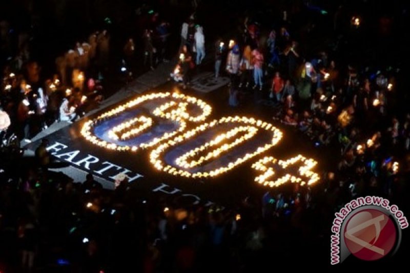 Aksi Earth Hour 2014