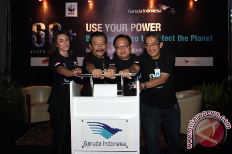 Kampanye Earth Hour Garuda