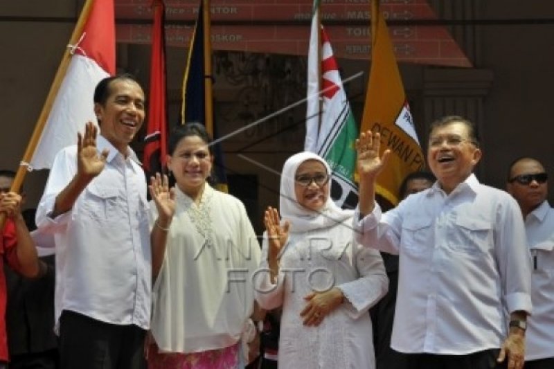 Jokowi-JK Resmi Daftar Capres-Cawapres