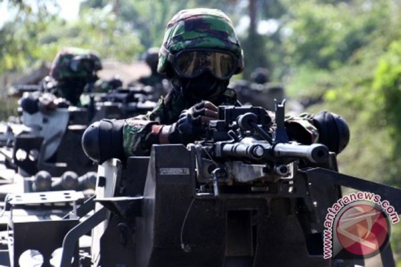 Panser Anoa Latgab TNI 2014