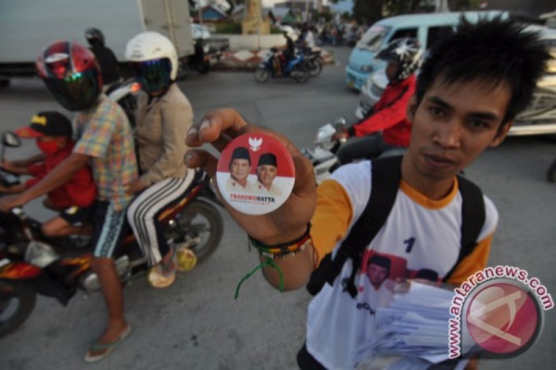 Aksi Dukungan Prabowo-Hatta