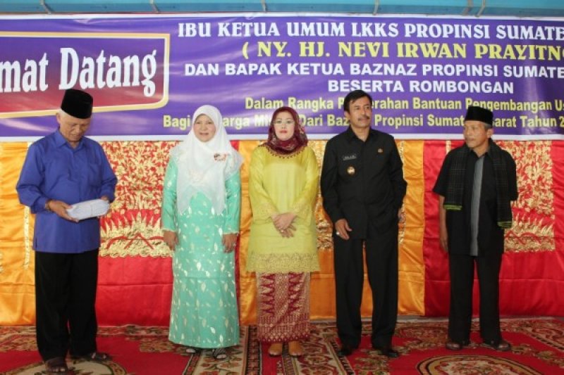 Baznas Sumbar Bantu Pelaku UKM Kota Solok