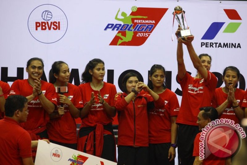 Juara Pertamina Proliga Putri