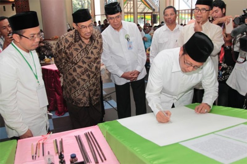 Menag Indonesia memiliki seni  baca  Al Quran sendiri 