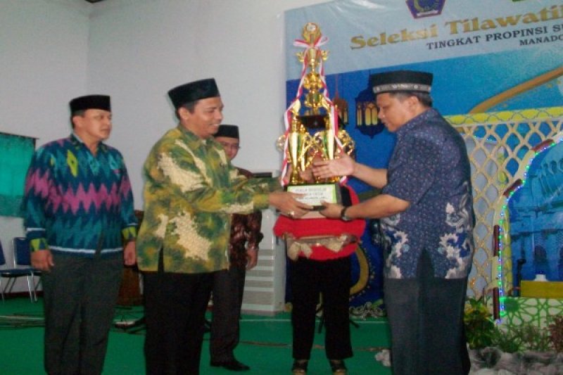 Kontingen Kota Manado Juara Umum