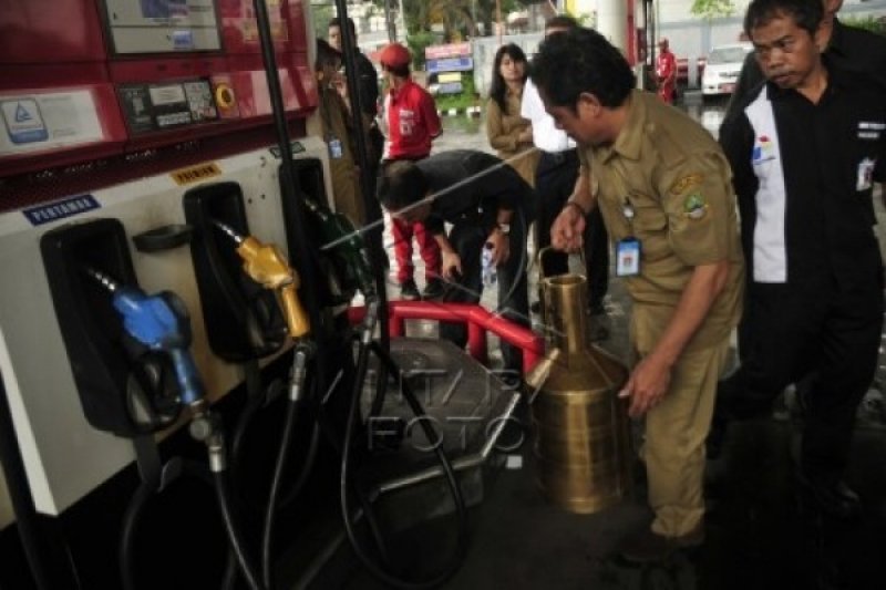 UPT Metrologi Yogyakarta  tidak temukan SPBU nakal  ANTARA 