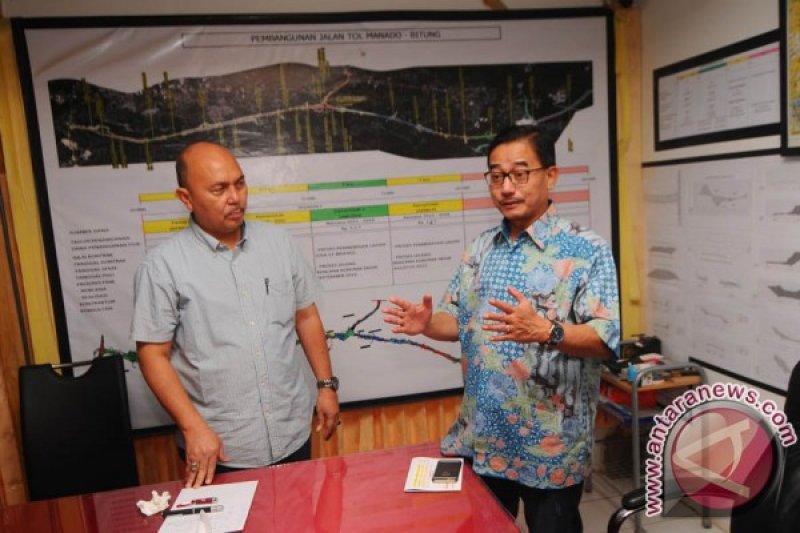 Menteri ATR/BPN tinjau Tol Manado Bitung