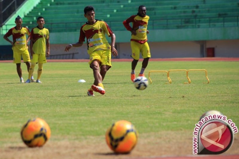Latihan Sriwiaya FC