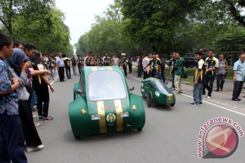 Mobil Listrik Karya Mahasiswa Usu