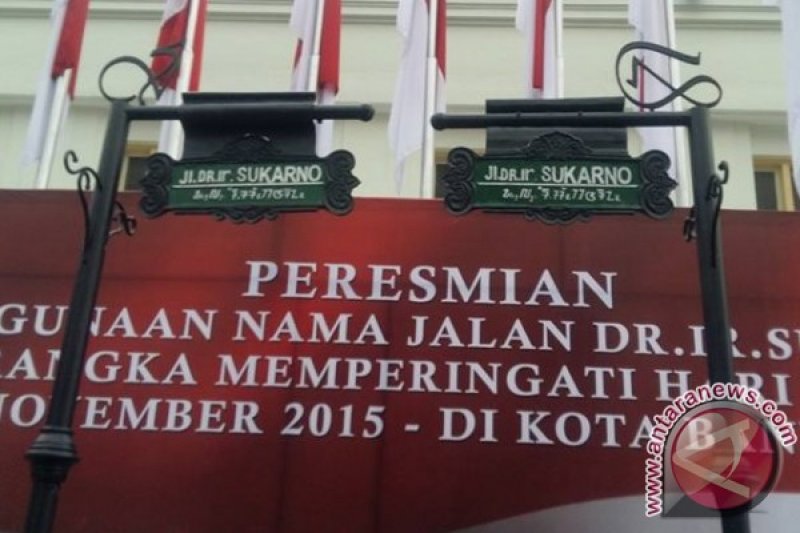 Bandung Resmikan Jalan Sukarno Pada Hari Pahlawan