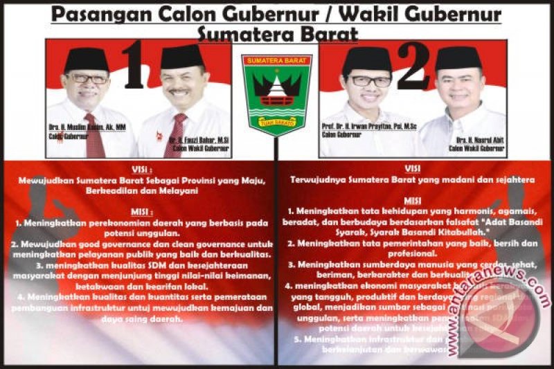 SOSIALISASI CALON GUBERNUR DAN WAKIL GUBERNUR SUMATERA BARAT