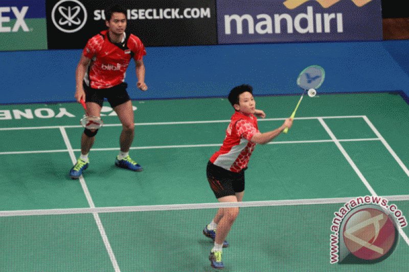 Tontowi-Liliyana Lolos Semifinal,Tontowi-Liliyana,Pebulu tangkis,Tontowi Ahmad,Liliyana Nasir,Rafiddias Nugroho/Vita Marissa,Yonex Sunrise Indonesian masters,To