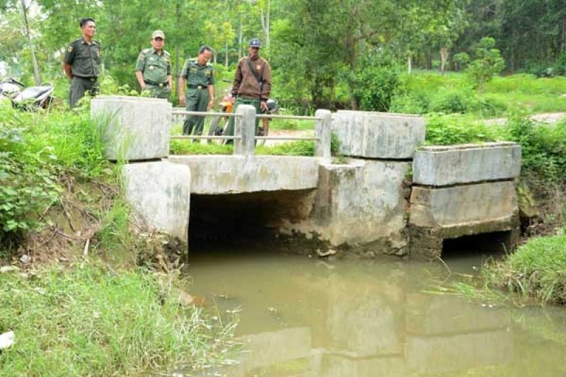 TINJAU SALURAN IRIGASI