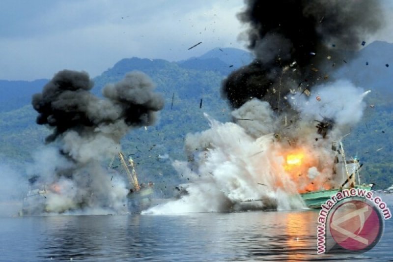 TNI AL akan tenggelamkan 31 kapal ikan asing lagi
