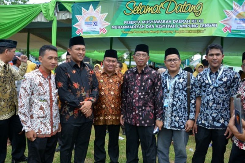 BUPATI MUSTAFA FOTO BERSAMA USAI BUKA MUSDA