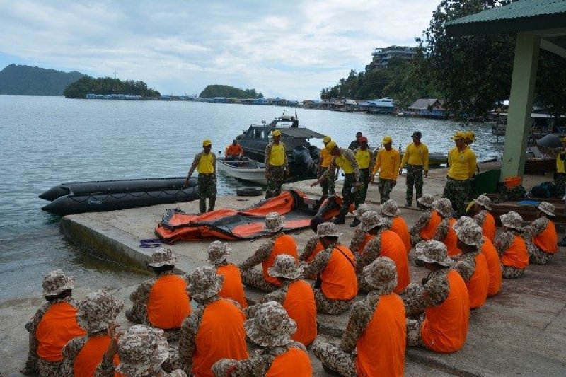 Pelatihan relawan penanggulangan bencana di Keerom