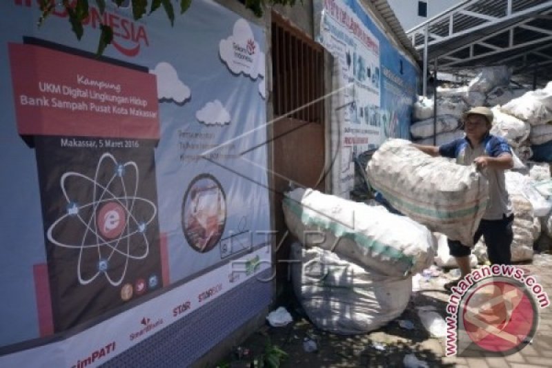 KAMPUNG UKM DIGITAL BANK SAMPAH MAKASSAR