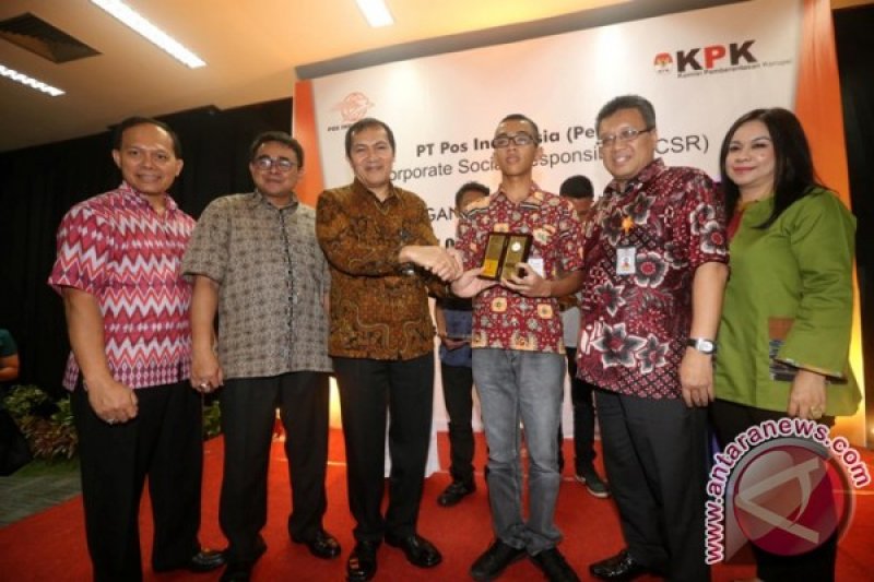 Pebri Sangmajadi Juara Menulis Surat Melawan Korupsi