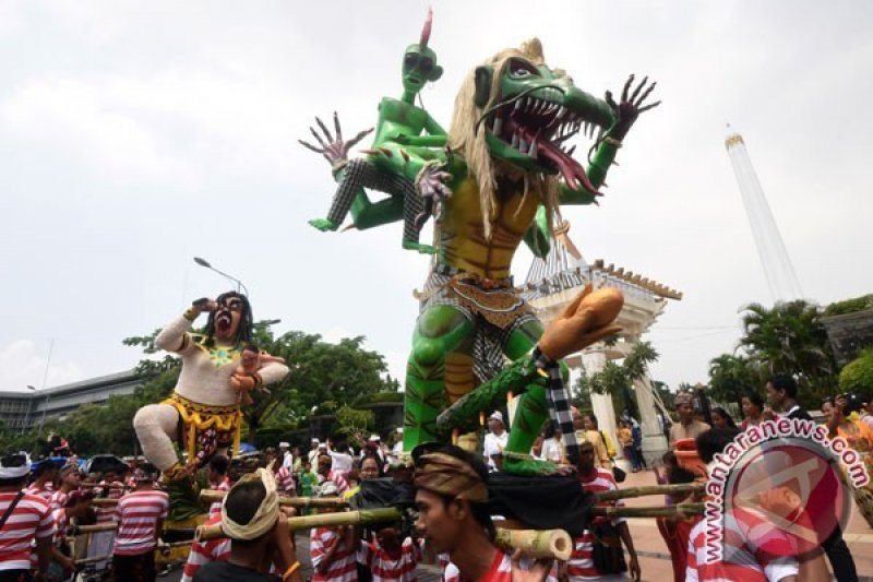 Keharmonisan pawai Ogoh-Ogoh Semarang