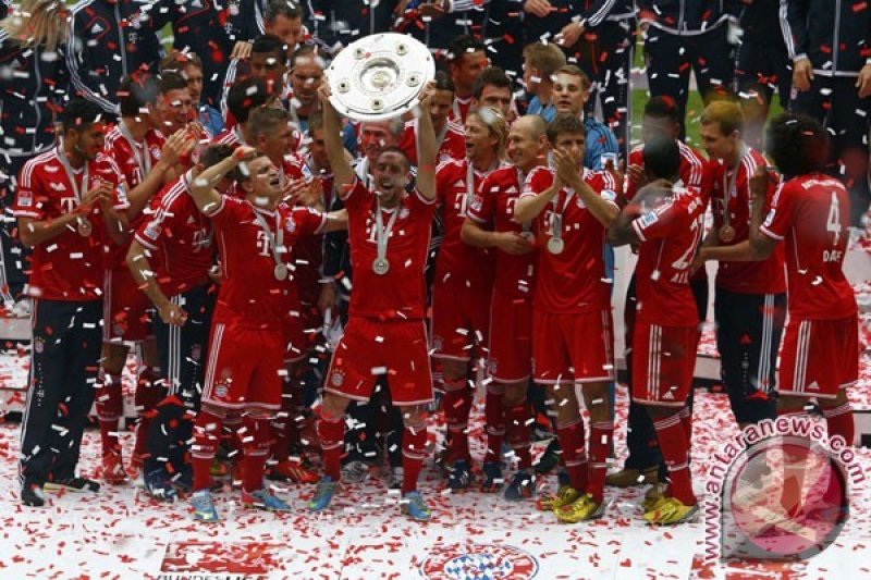 Bayern Muenchen juara Bundesliga