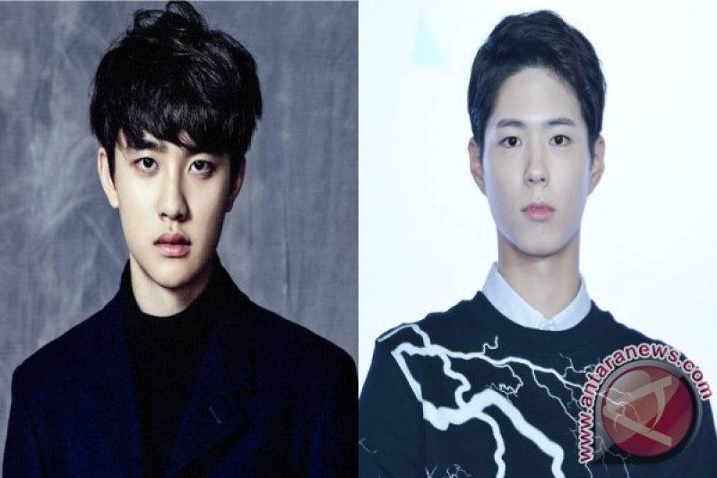 EXO D.O dan Park Bo Gum Bersaing Raih Predikat Terpopuler