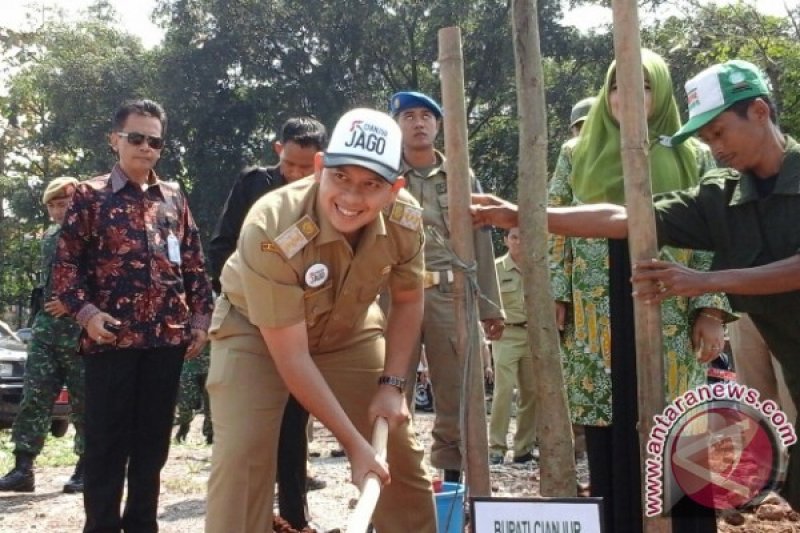 Bupati Memulai Pembangunan Alun-alun Cianjur 