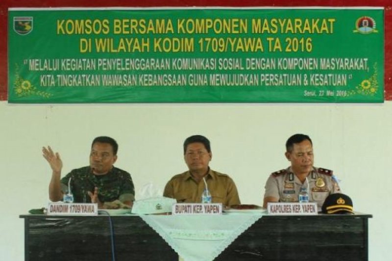 Forkompimda Kabupaten Kepulauan Yapen