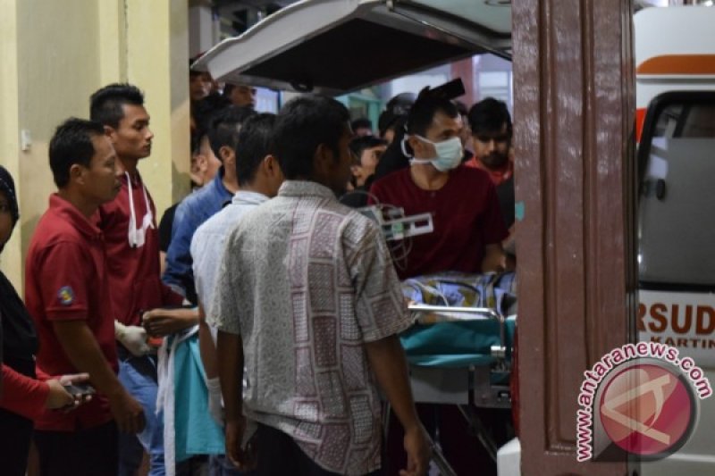 KORBAN LEDAKAN TAMBANG BATUBARA SAWAHLUNTO