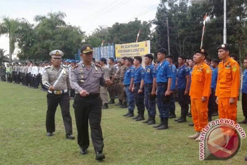 Gelar Pasukan Ramadniya Polres Minut